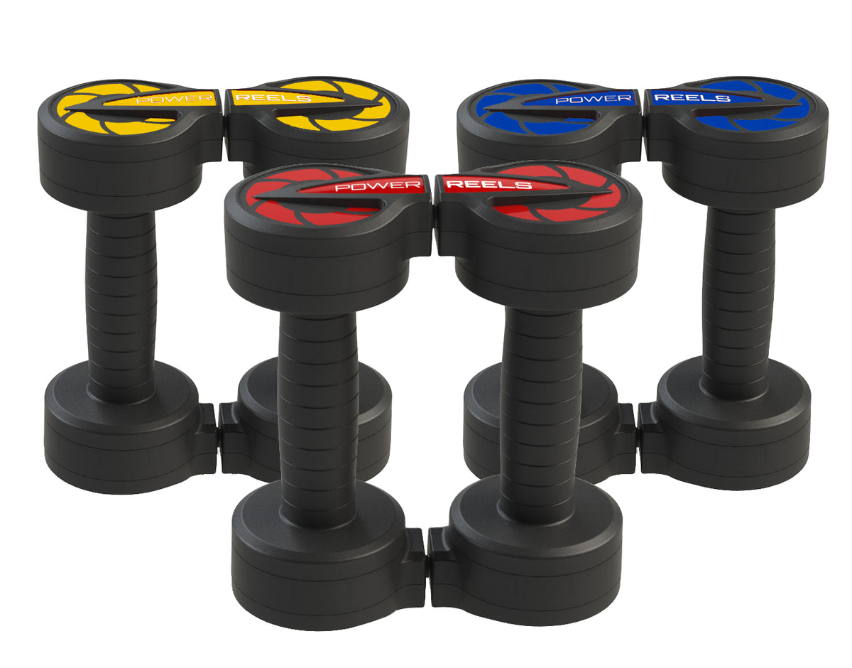 Power Reels パワーリール レジスタンスバンド 3種セット（レッド・ブルー・イエロー）
